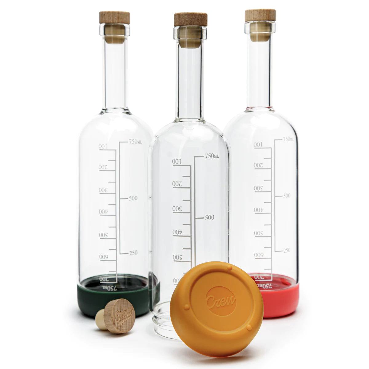 large bottle for olive oils, cocktail infusions, simple syrups and cocktail ingredients